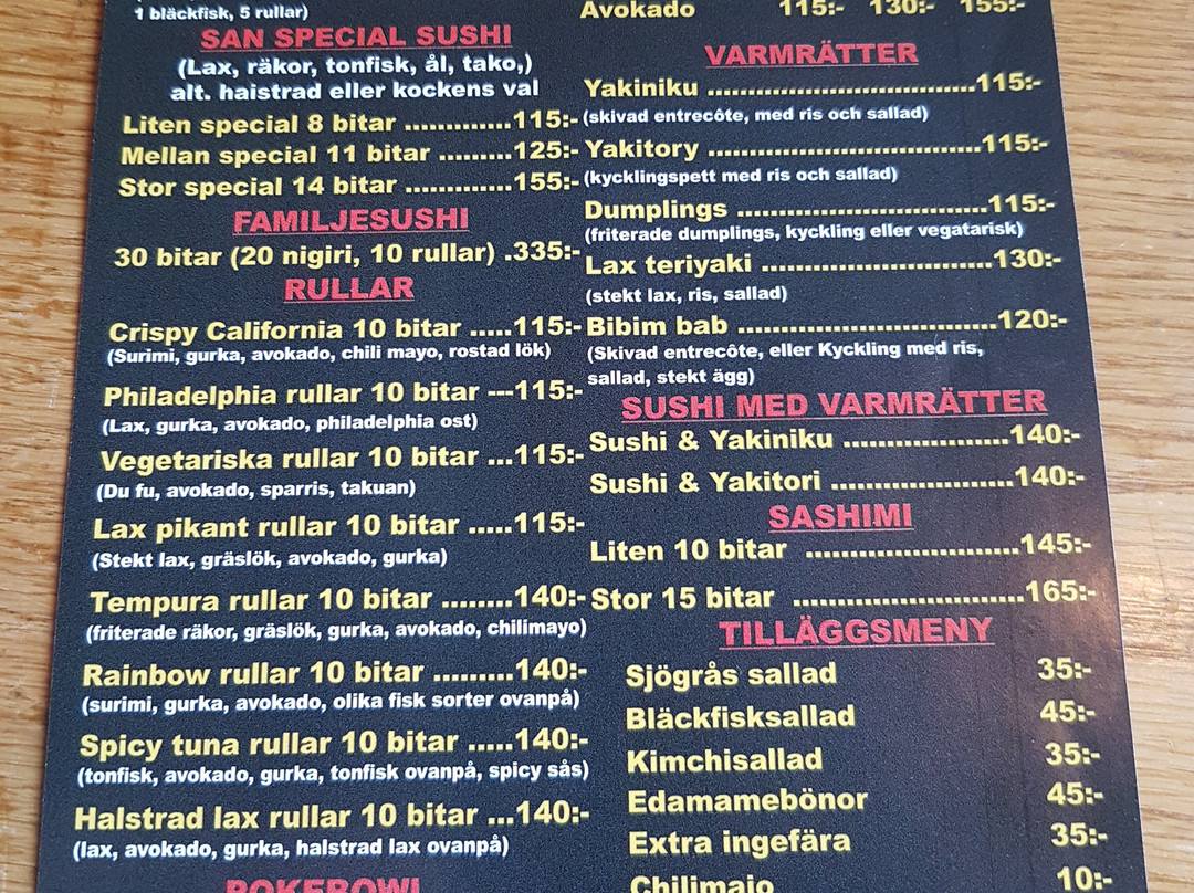 Restaurang San Sushi