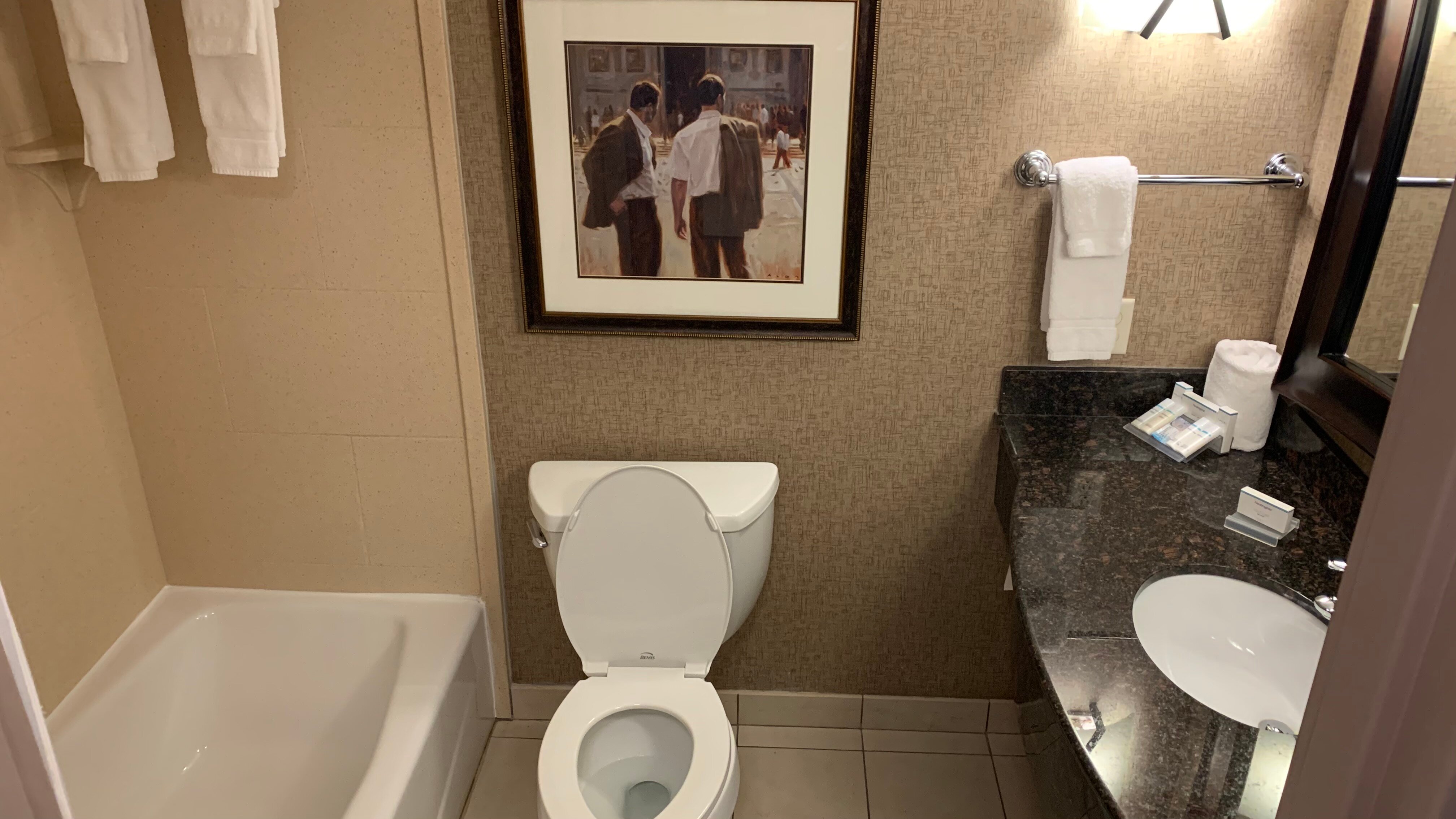 Hilton Garden Inn Columbus/Edinburgh-浴室