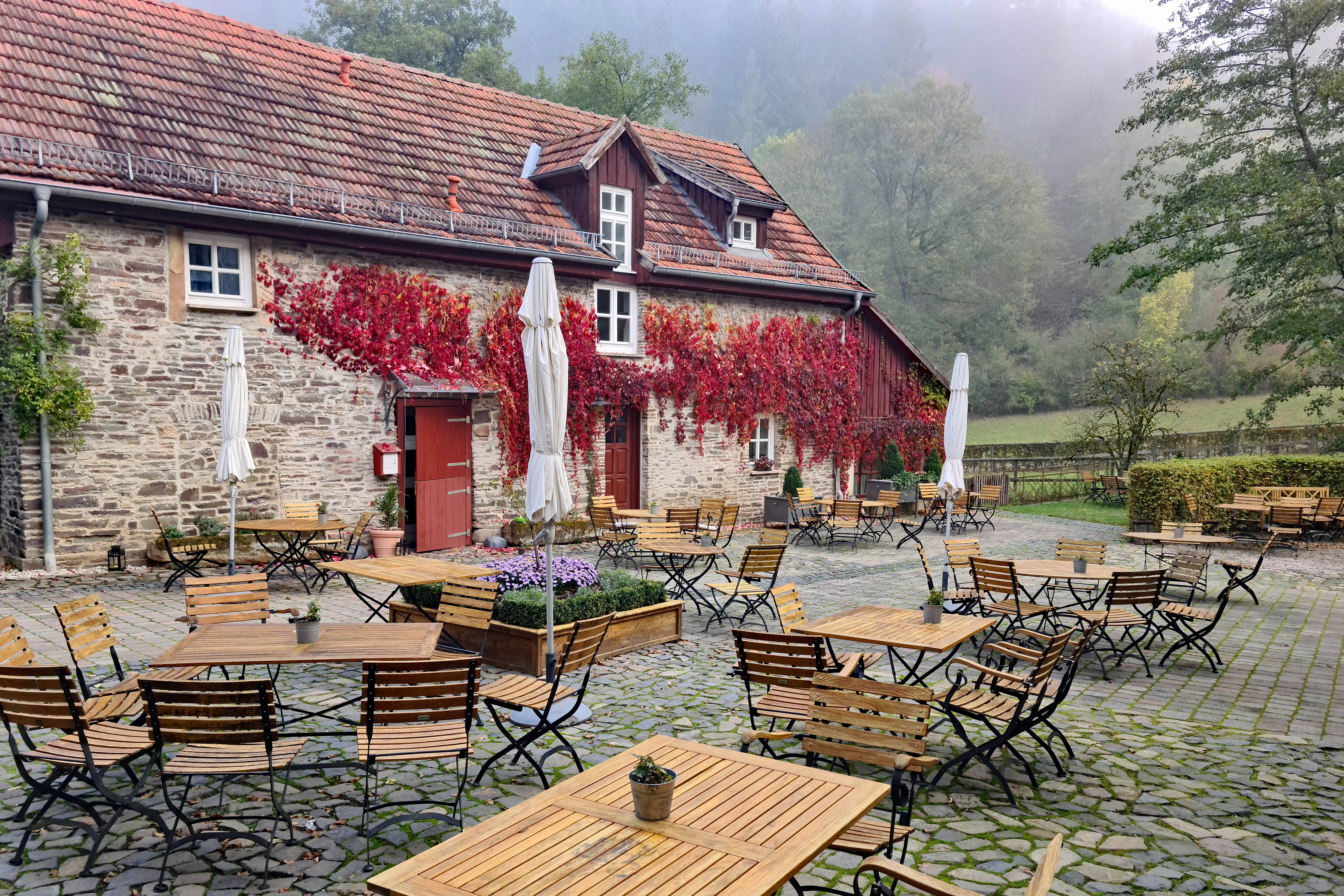 Romantik Hotel Landhaus Bärenmühle-浴室