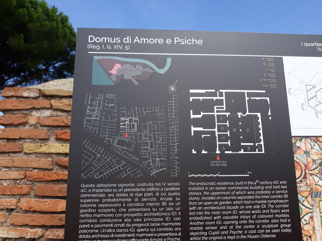Domus di Amore e Psiche-Ostia Antica必去景点