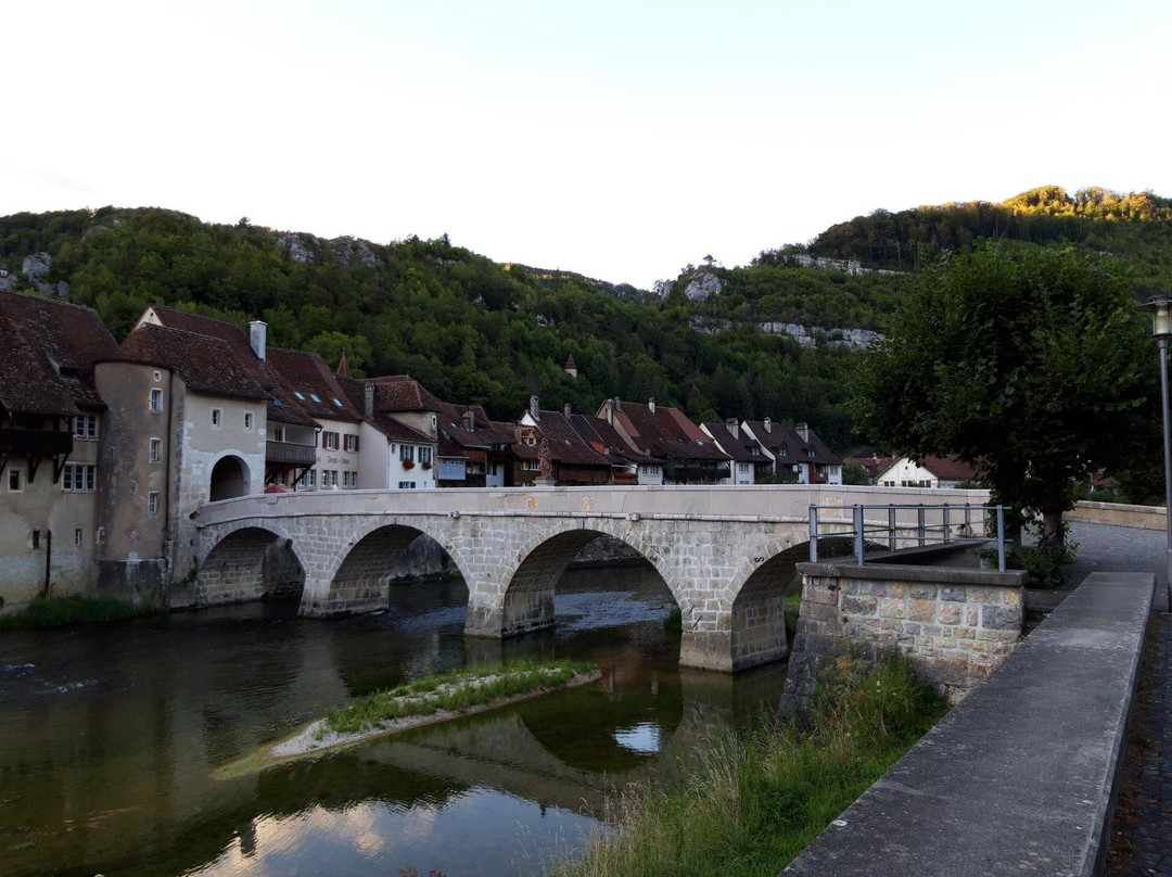 Pont St-Jean-Saint-Ursanne必去景点