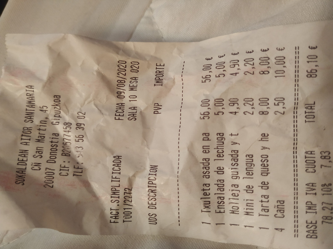 Sukaldean Aitor Santamaria