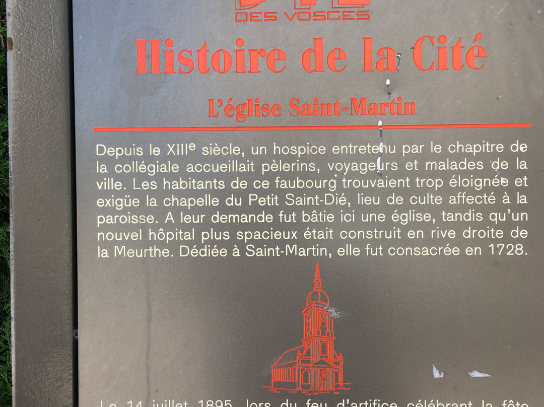 Eglises Saint-Martin-孚日圣迪耶必去景点