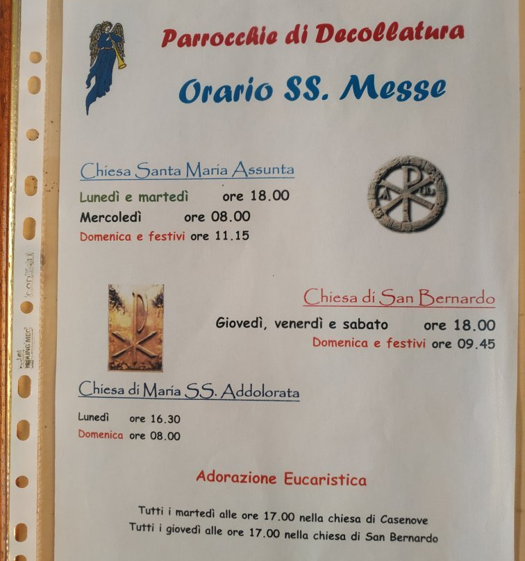 Chiesa di San Bernardo-Decollatura必去景点