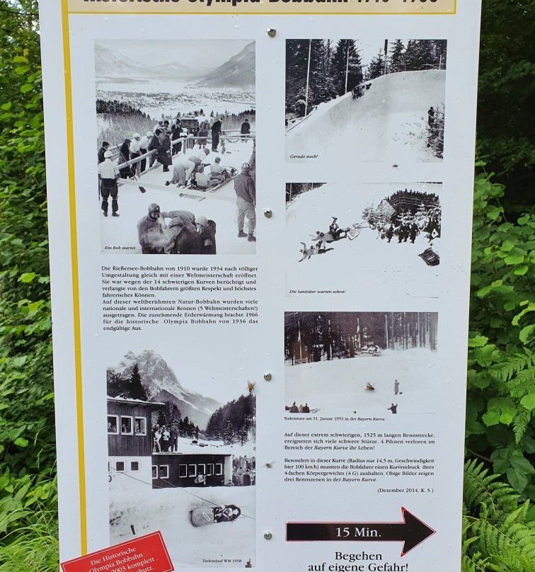 Historische Bobbahn Rießersee景点图片