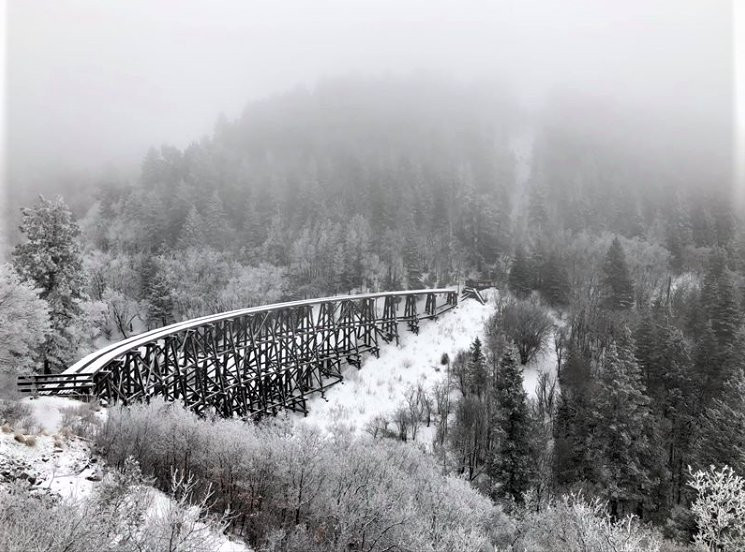Mexican Canyon Trestle Vista-Cloudcroft必去景点