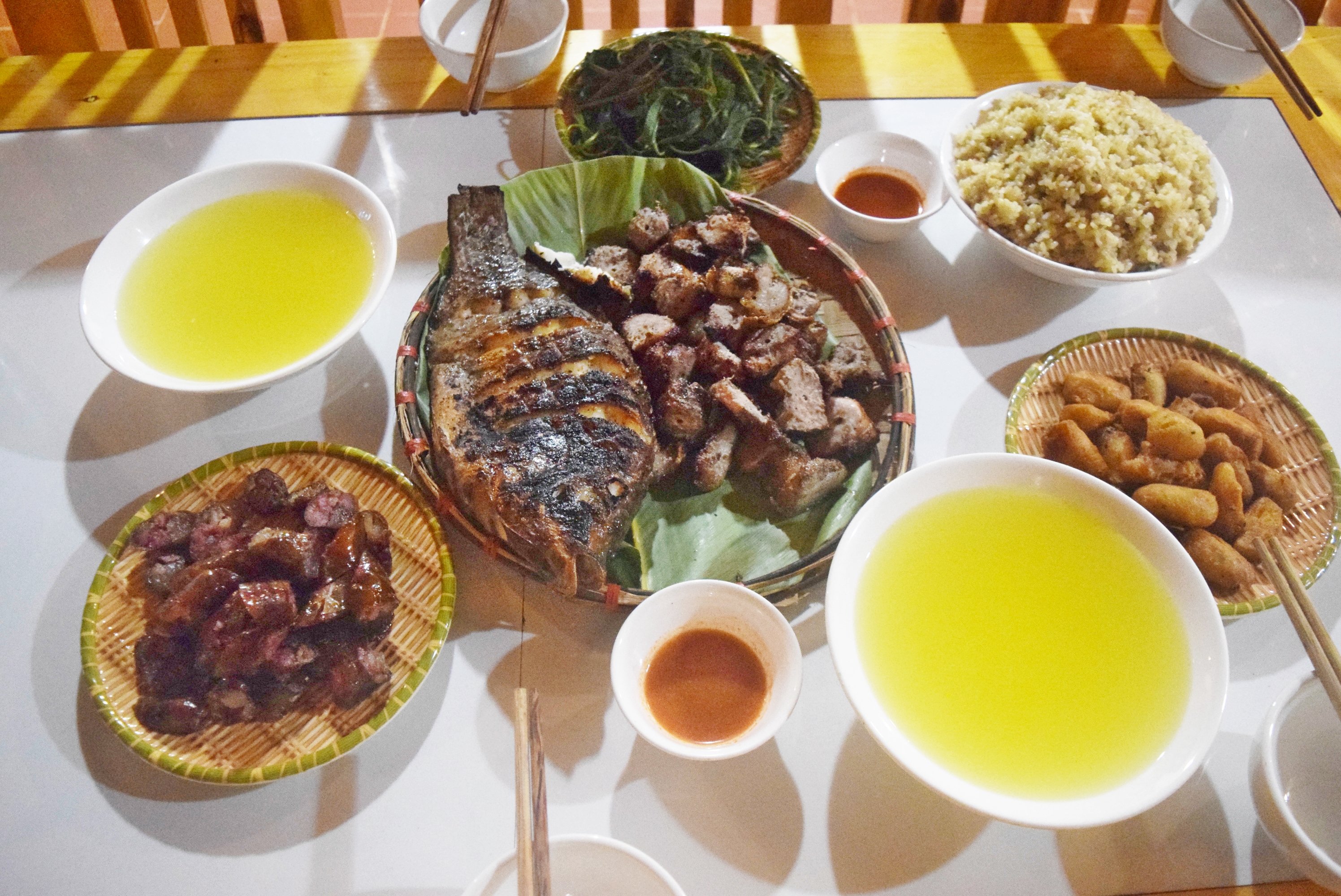 Bac Ha Threeland Homestay-餐饮