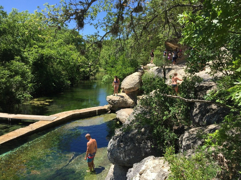 Wimberley旅游景点-Jacob's Well Natural Area