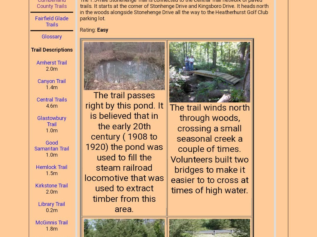 Cumberland Trail-Crossville必去景点