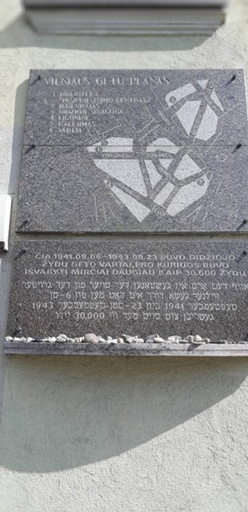 Map of the Ghetto-维尔纽斯必去景点