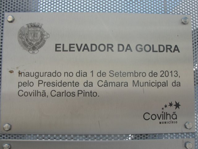 Elevador da Goldra-Covilha必去景点