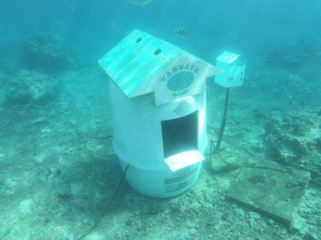 Underwater Post Office-维拉港必去景点
