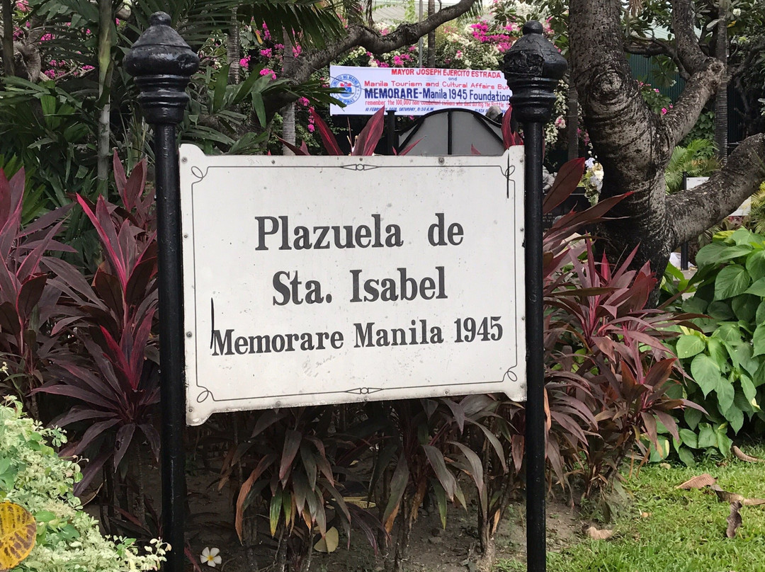 Plaza de Santa Isabel-马尼拉必去景点