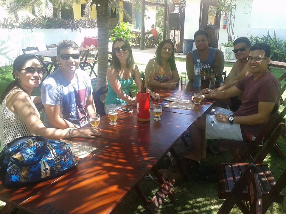 Pousada e Restaurante Portal de Canoa-泳池
