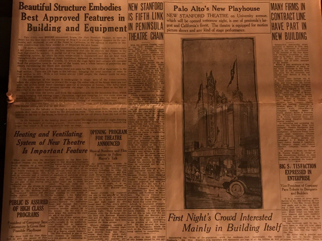 The Stanford Theatre-帕罗奥多必去景点