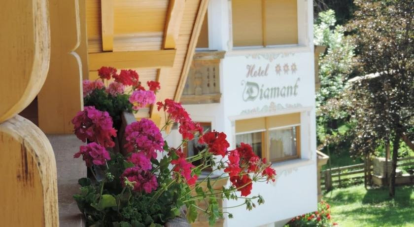 San Martino in Badia酒店住宿-Chalet Hotel Diamant