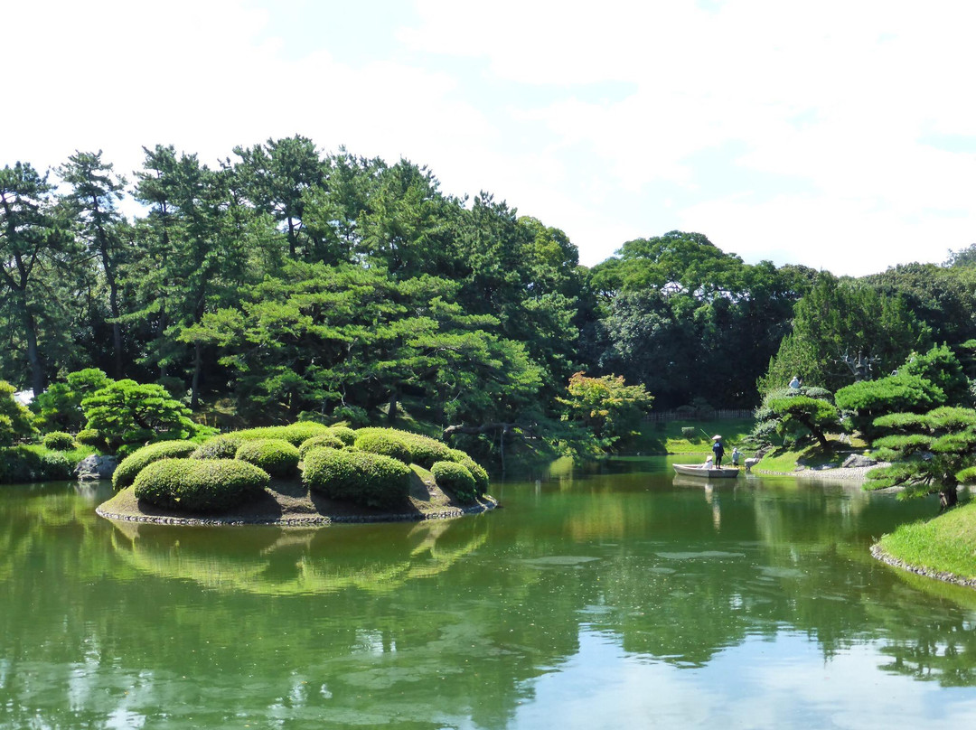 栗林公園景点图片