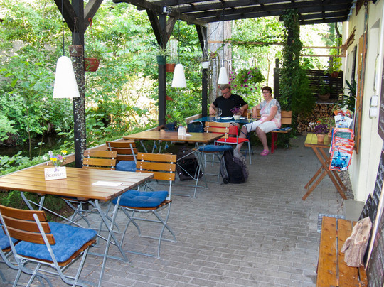 Himmelpfort餐馆和美食-Gastgarten am Muhlenfliess