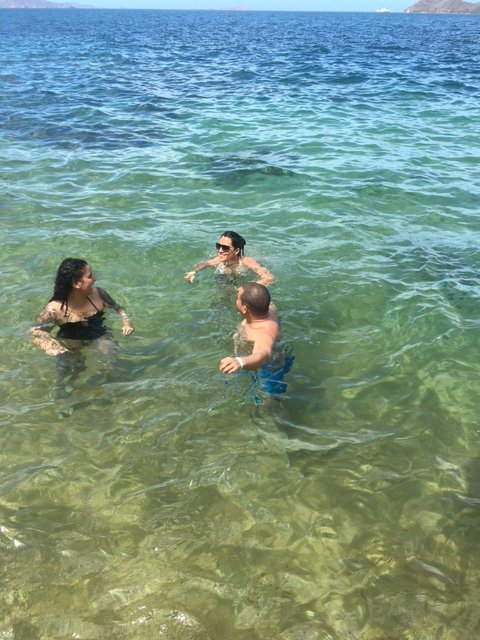 Posada Mochima Lodge-泳池