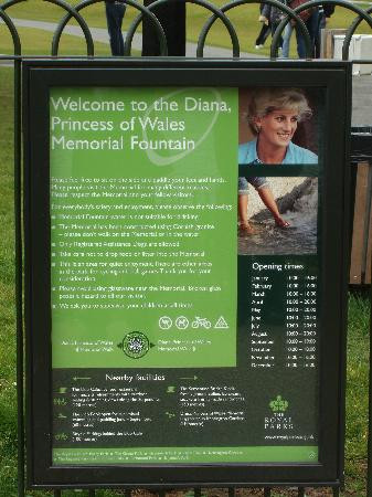 威尔士王妃戴安娜纪念喷泉景点图片