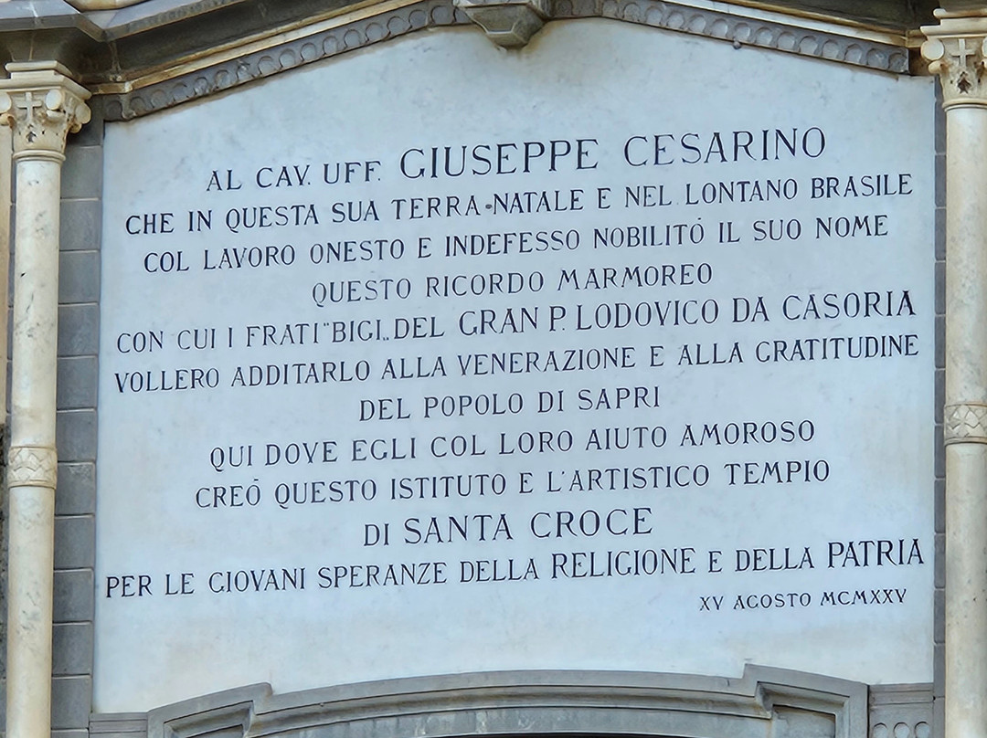 Chiesa Santa Croce - Comune Di Sapri-Sapri必去景点