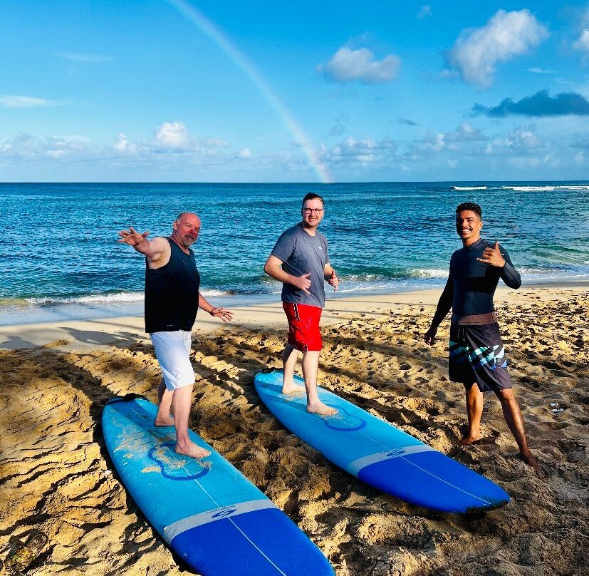 North Shore Surf Lessons-哈雷瓦必去景点