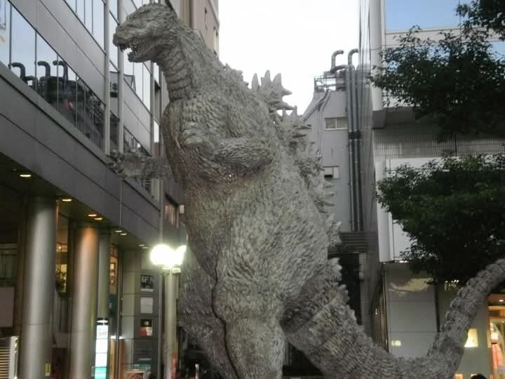 Godzilla Statue-Yurakucho必去景点