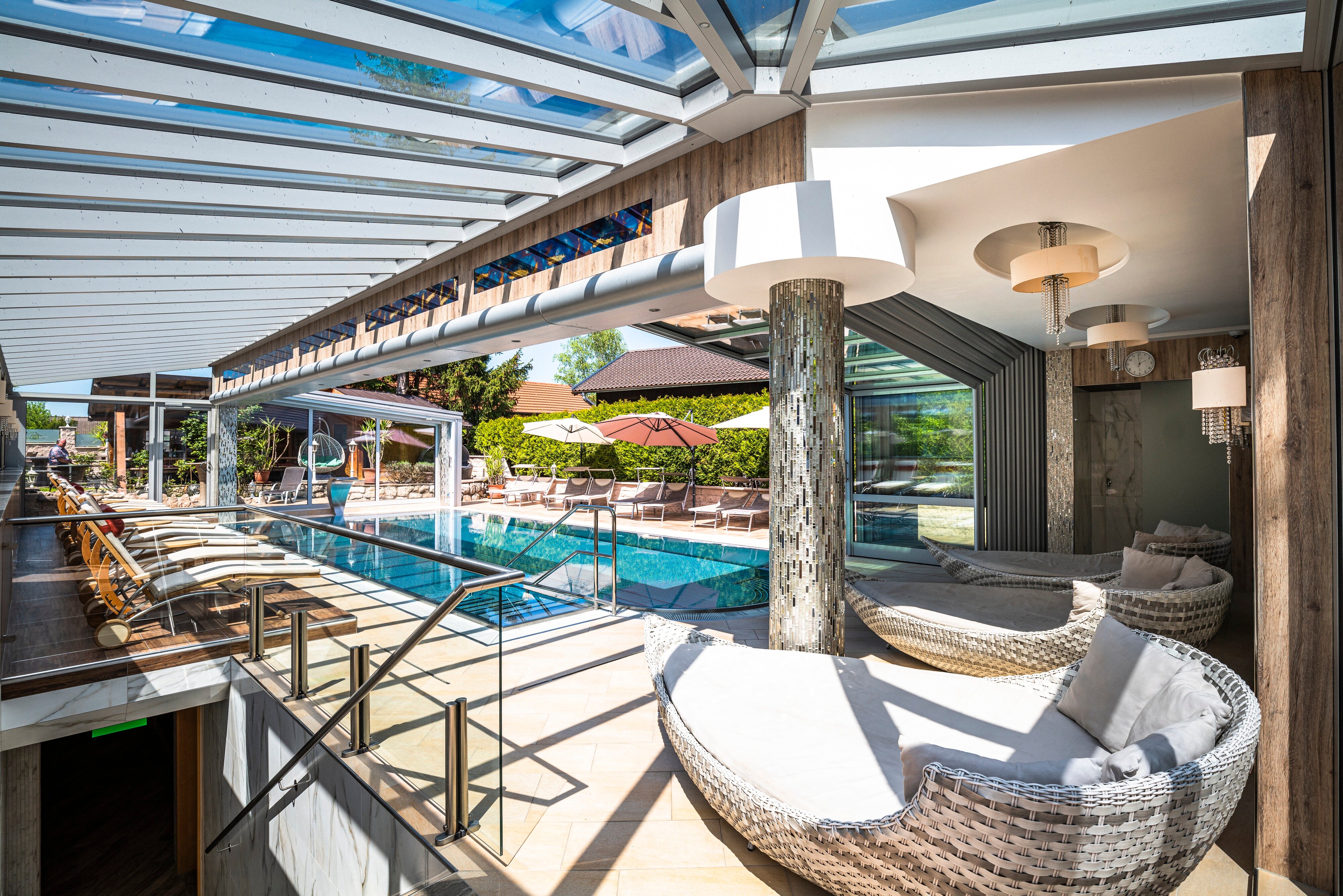 Wellness-und Landhotel Prinz-泳池