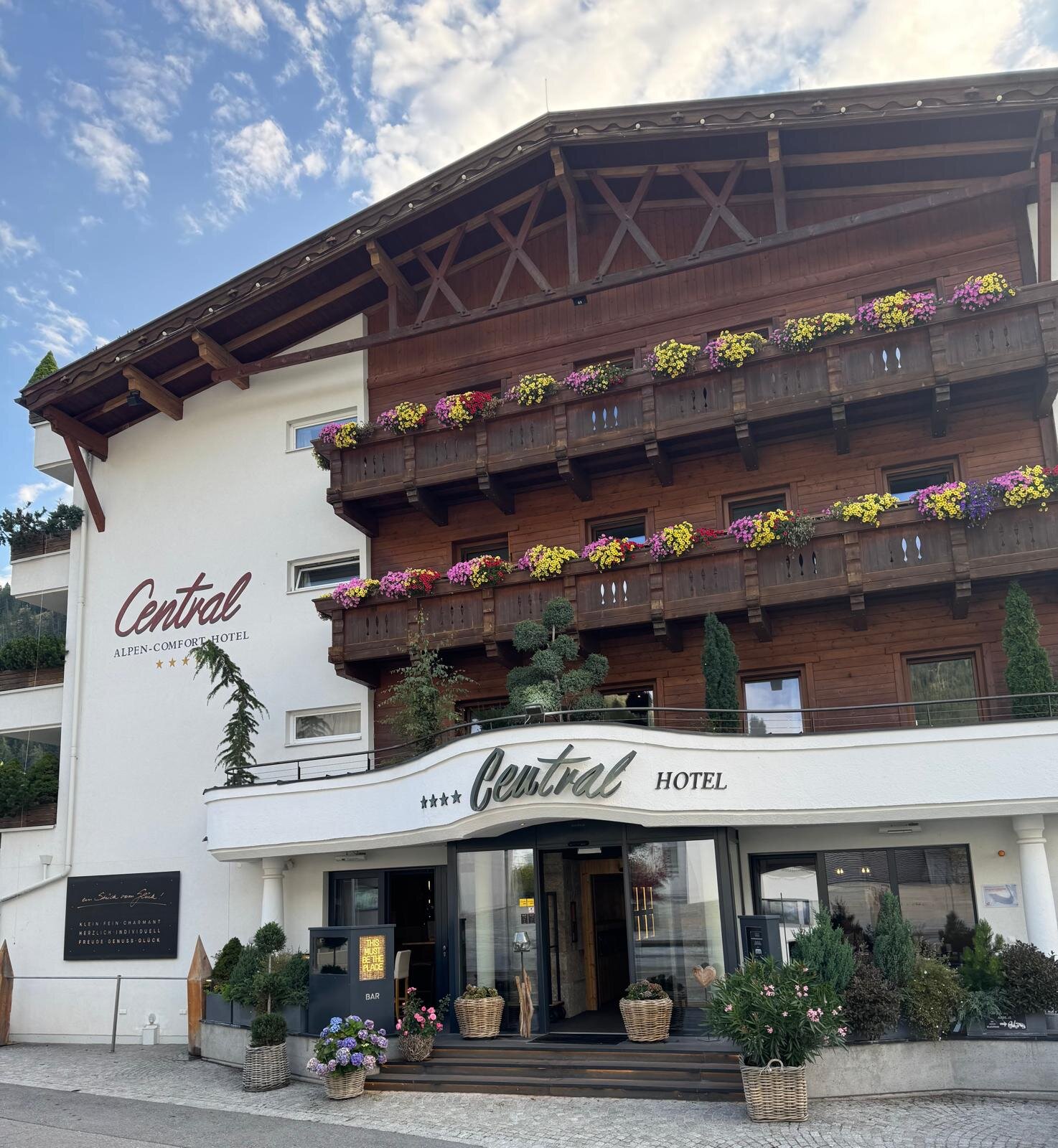 Alpen-Comfort Hotel Central-浴室