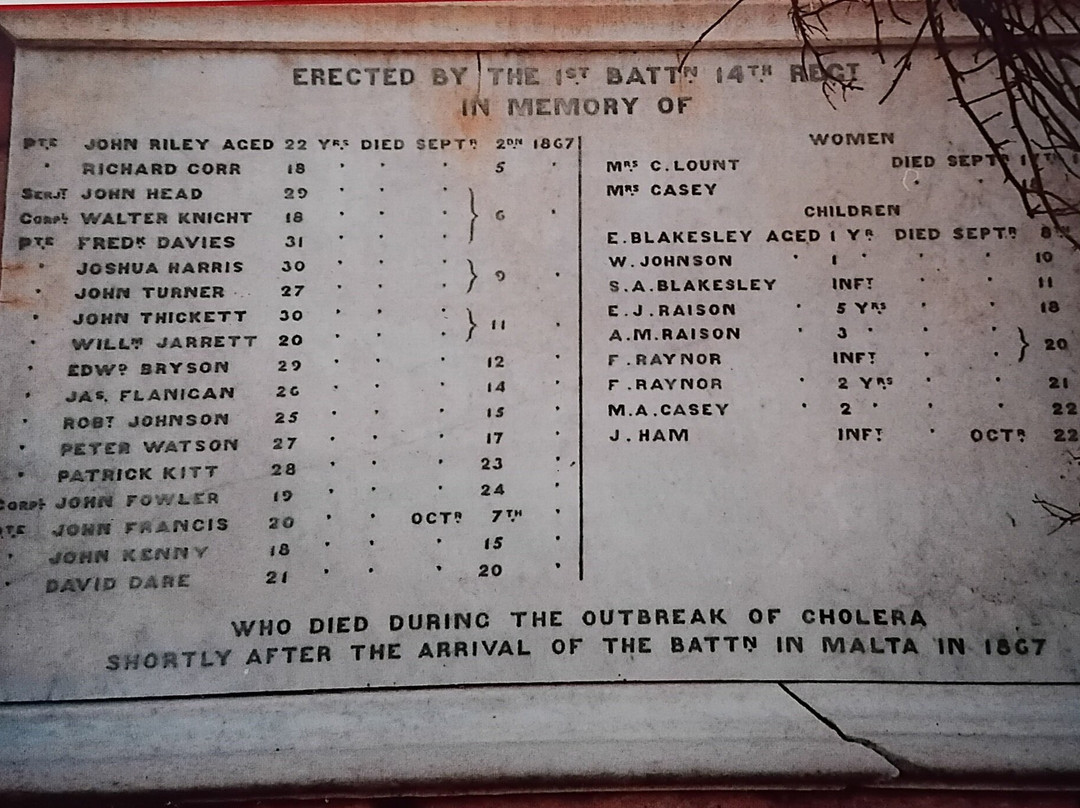 Ta’ Braxia Cemetery-Pieta必去景点