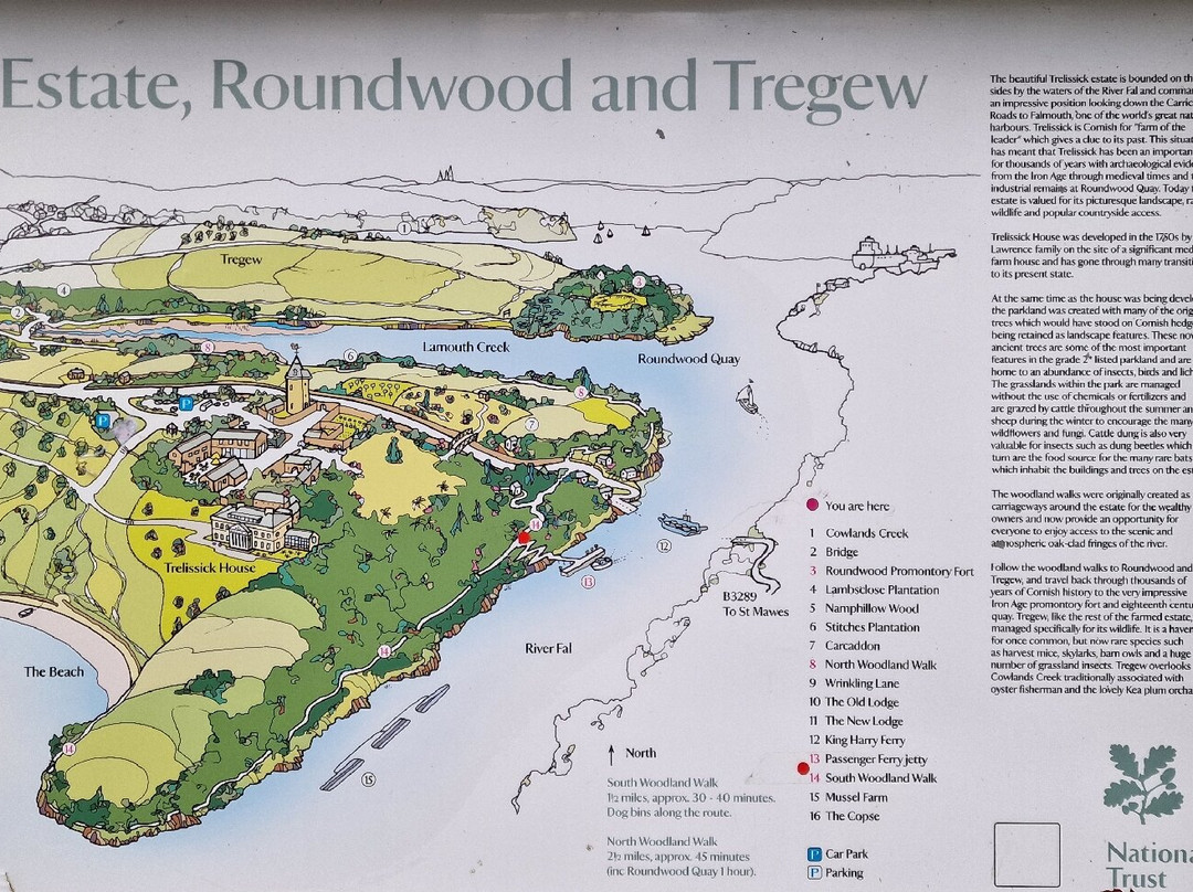 Trelissick-Feock必去景点