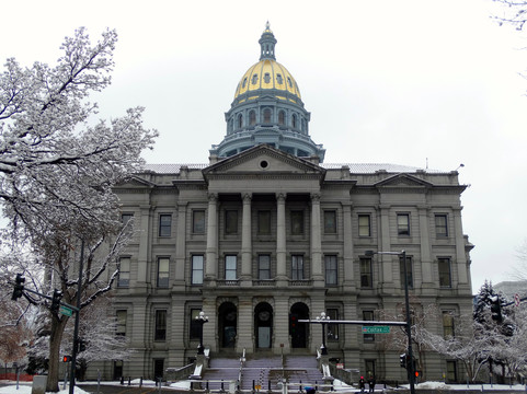 科罗拉多州议会大厦-丹佛必去景点