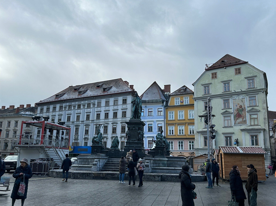 Hauptplatz-格拉茨城必去景点
