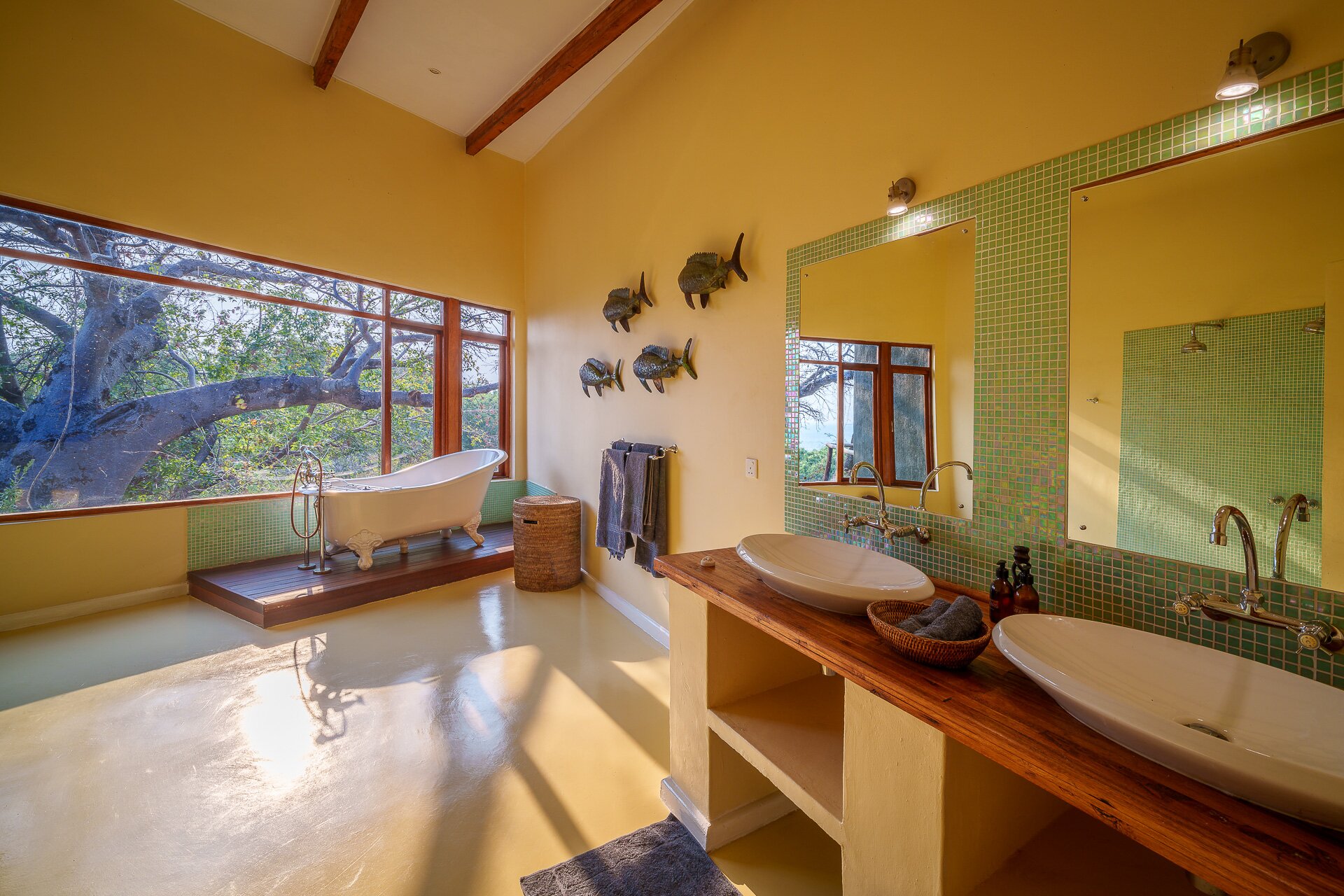 Pumulani Lodge - Robin Pope Safaris-浴室