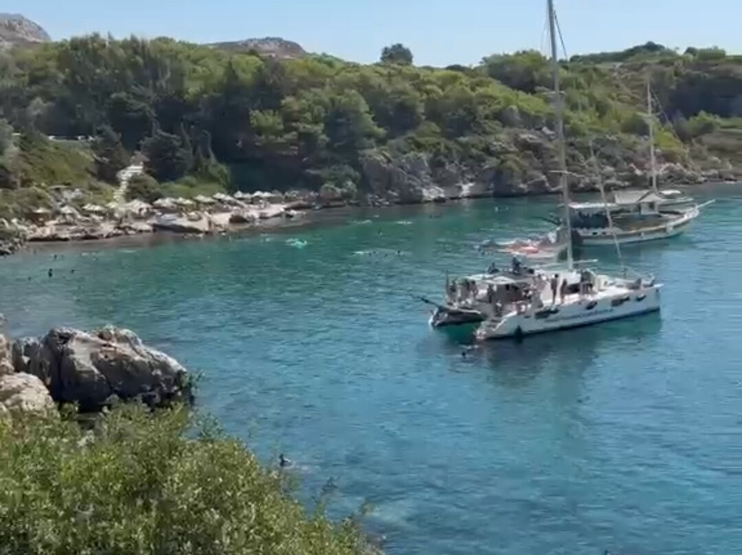 Ladiko Beach-罗德斯必去景点