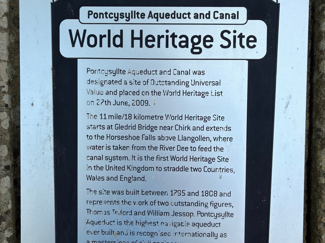 Pontcysyllte Aqueduct-兰戈伦必去景点