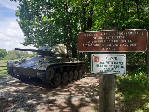 Amerikanischer Panzer 1945