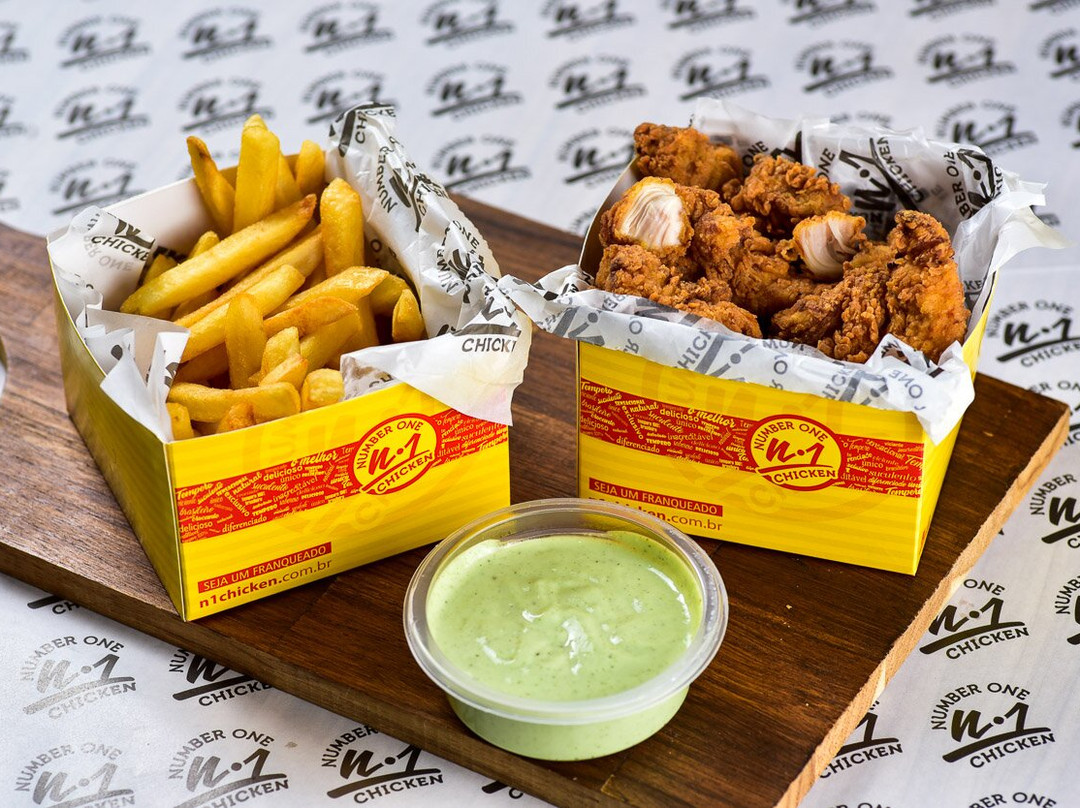 Frango Frito Crocante - Number One Chicken Londrina