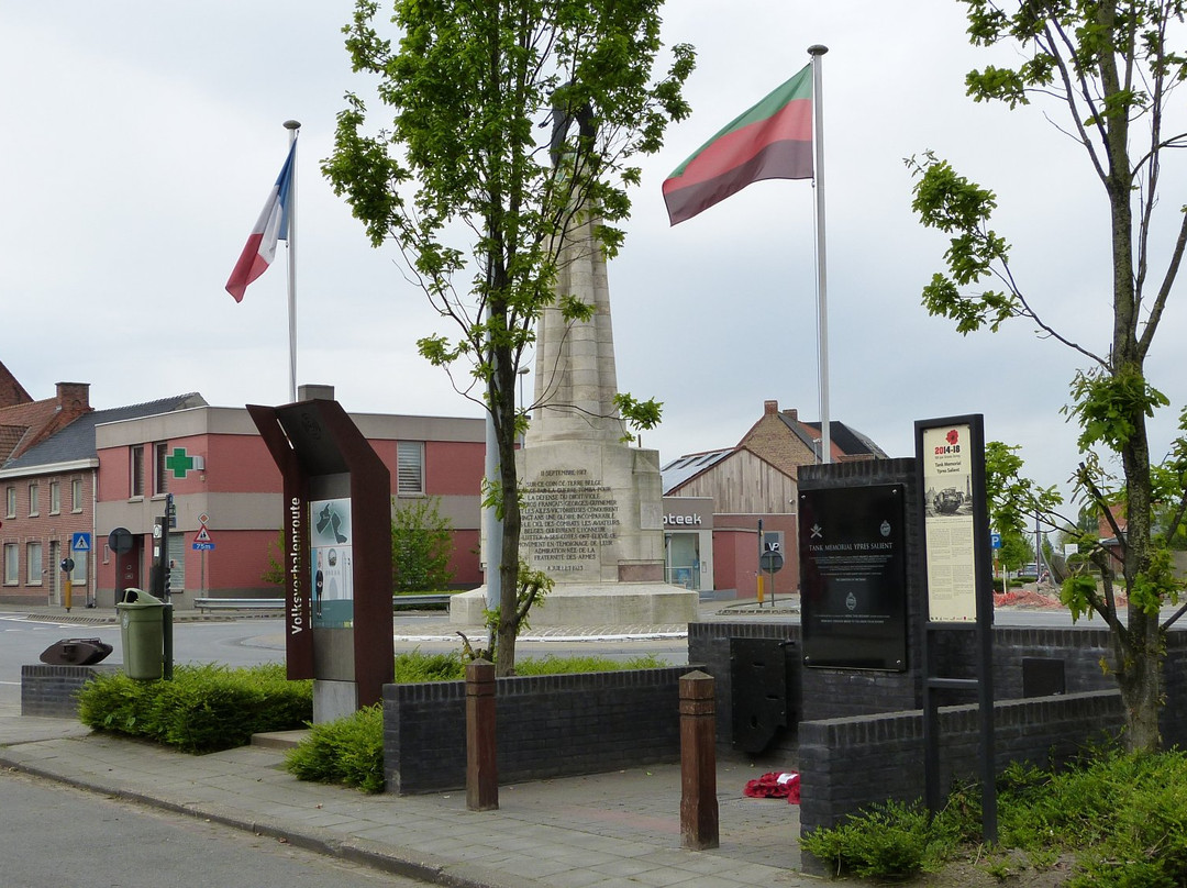 Tank Memorial Ypres Salient - Poelkapelle景点图片