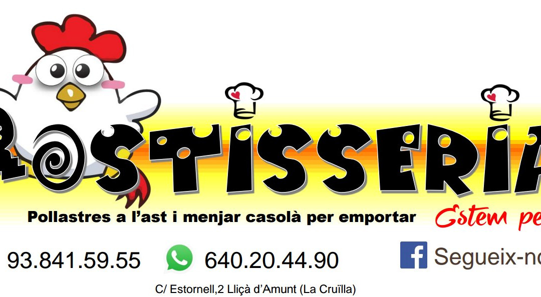 Santa Eulalia de Roncana餐馆和美食-Rostisseria Estem Per Tu