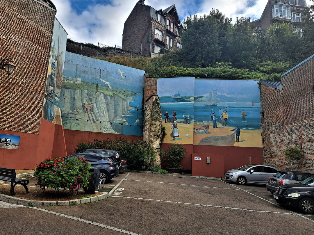 Fresque Murale Au Tréport景点图片