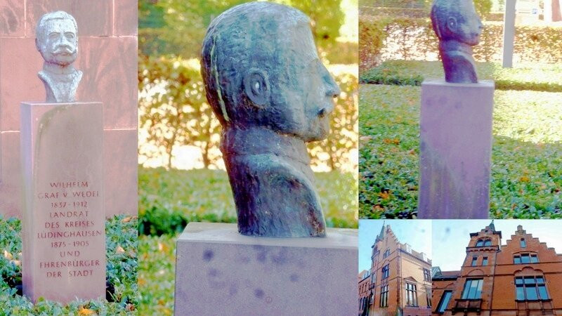 Statue vom Ehrenbürger der Stadt Lüdinghausen: Wilhelm-Graf von Wedel景点图片