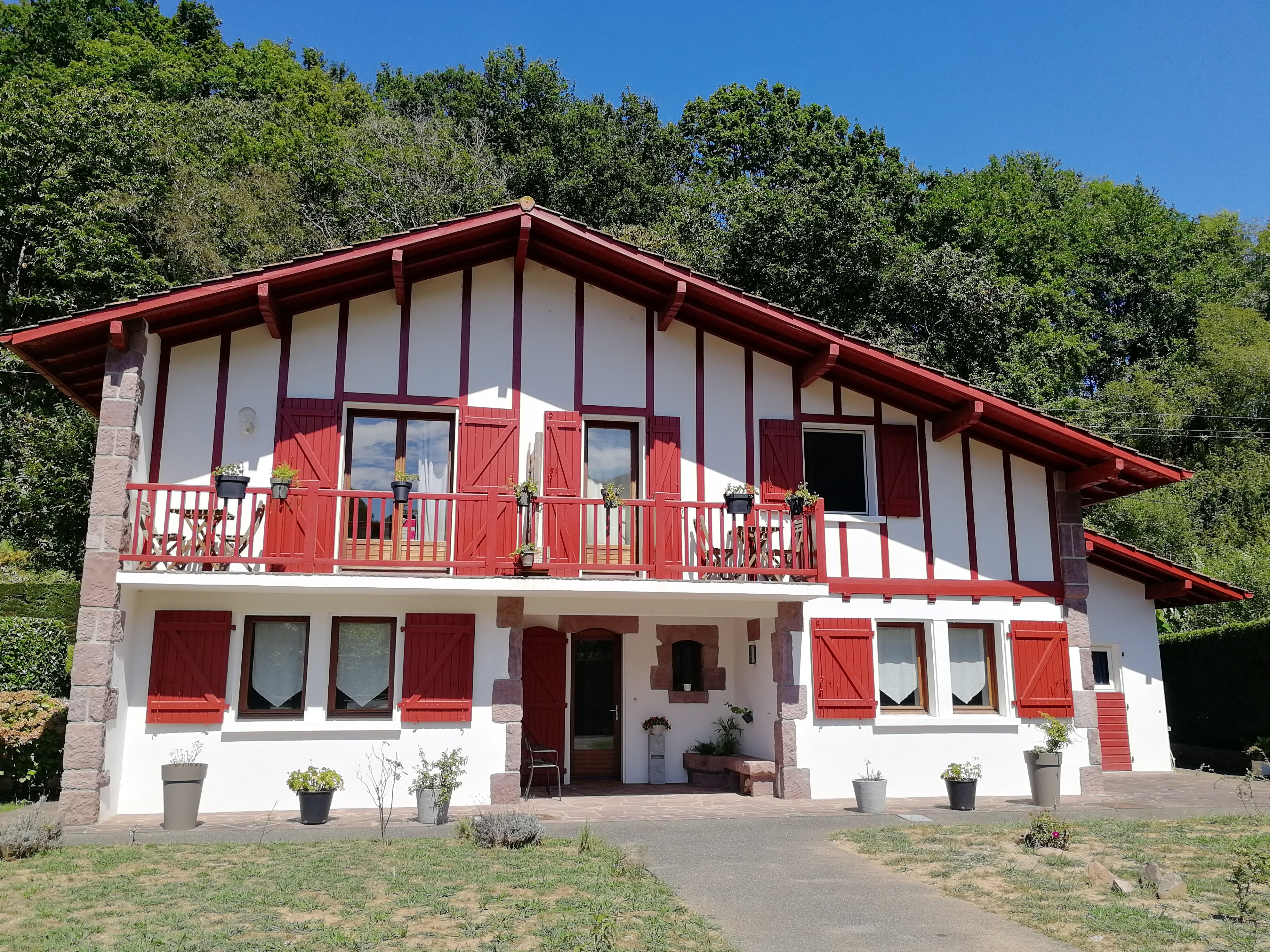 Le Chalet d'Iparla-浴室