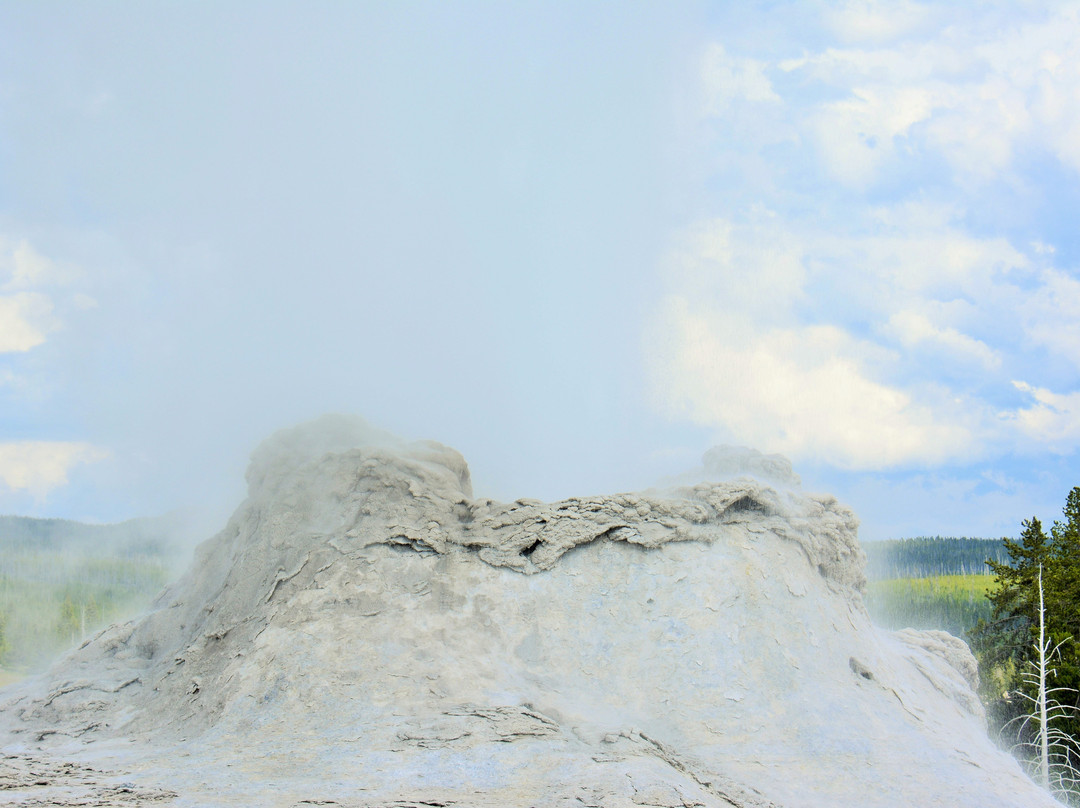 Castle Geyser-黄石国家公园必去景点