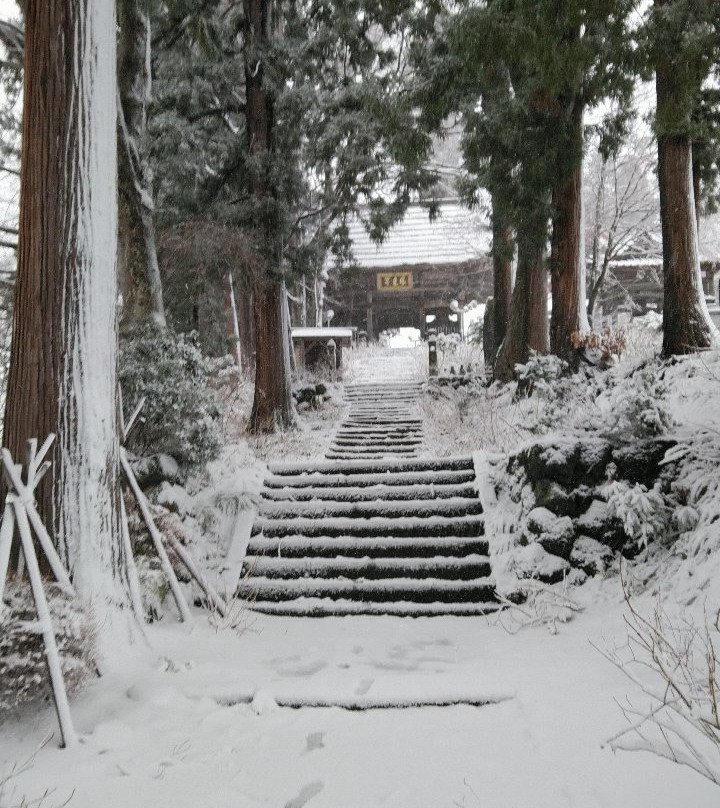 Ajisaidera Kogen-in Temple-饭山市必去景点