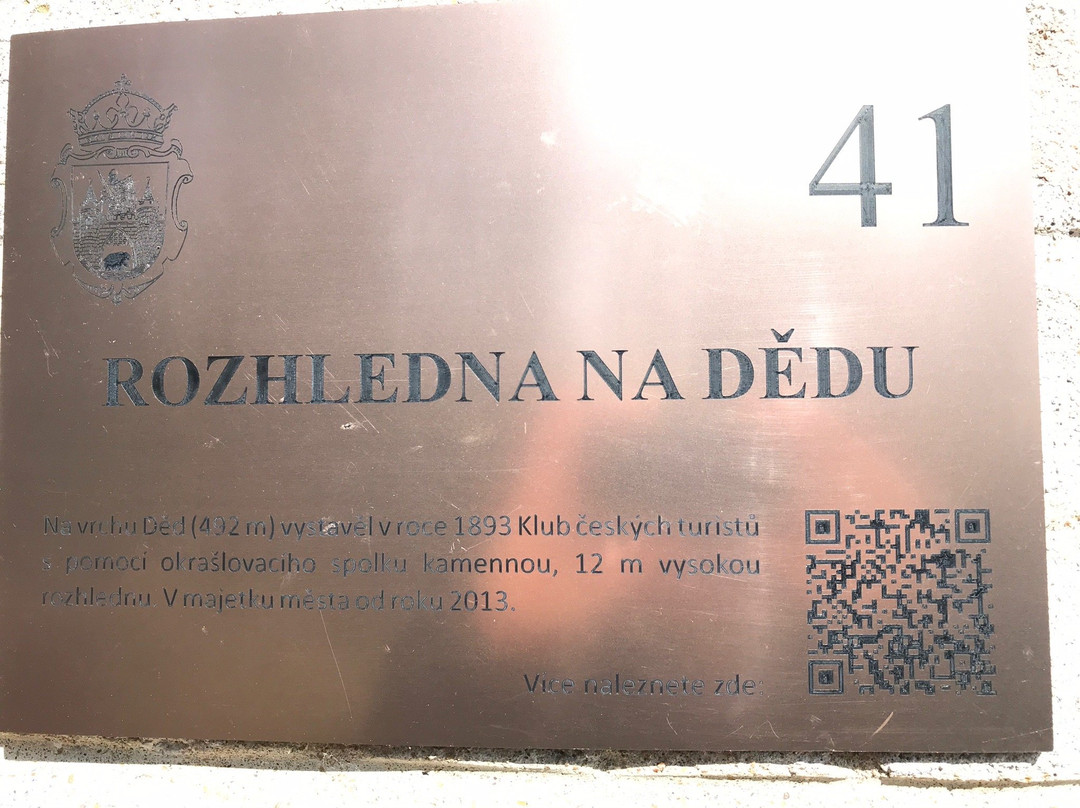 Rozhledna Děd景点图片