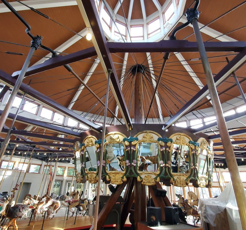 Coolidge Park Antique Carousel-查塔努加必去景点
