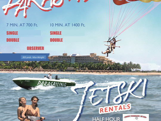 Nuevo Vallarta Parasailing-新瓦雅塔必去景点