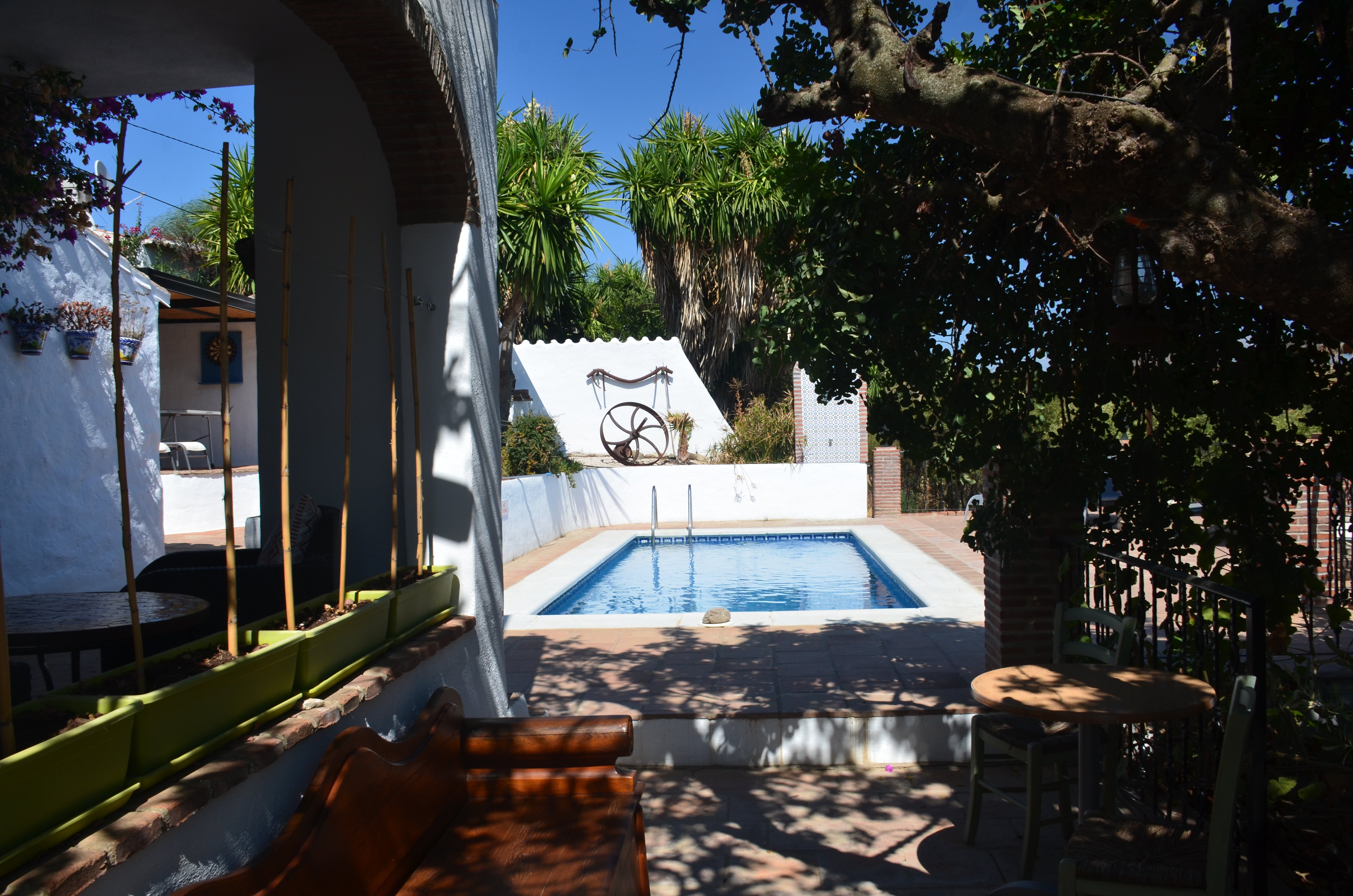 B&B Casa El Algarrobo-泳池