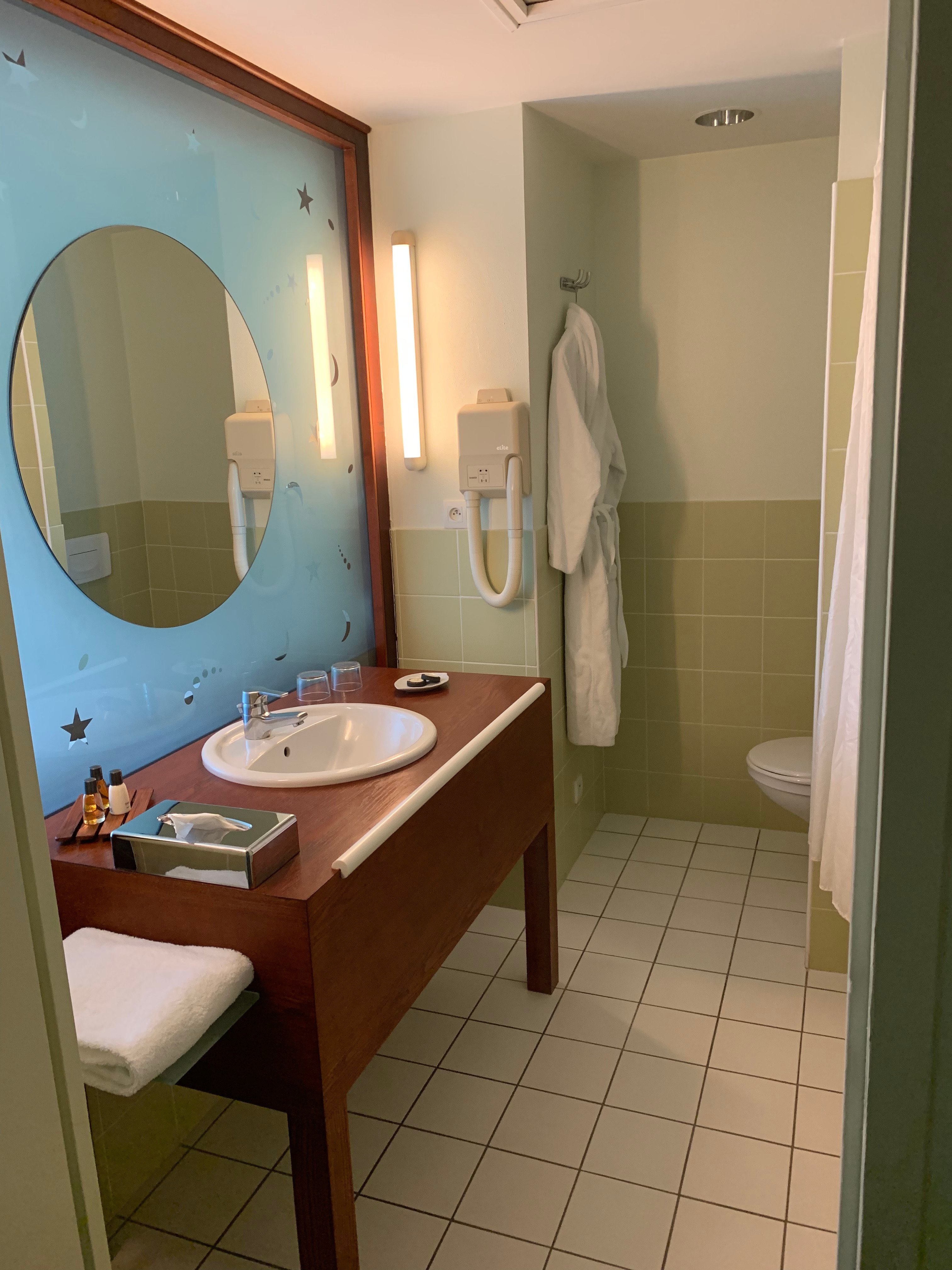 Hotel Des Lacs D'Halco-浴室